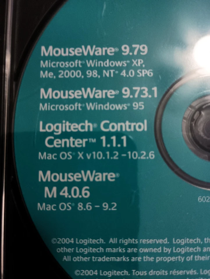 Logitech Mouseware - drivers & documentation cd - Windows & Mac - 2004 - Image 2 of 3