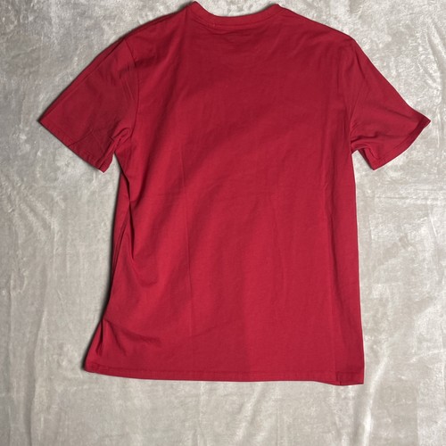 Calvin Klein Jeans Men Chili Pepper Red Logo Short Sleeve T Shirt Size M NWT - Picture 2 of 8