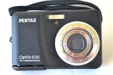 Pentax Optio E90 black digital camera