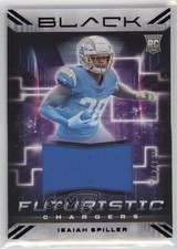2022 Panini Black Futuristic 72/125 Isaiah Spiller #FUT-ISP 0nr3