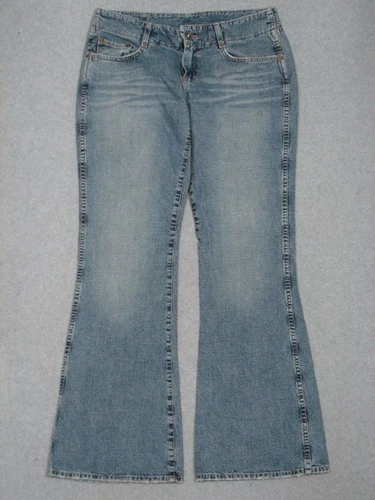 NC25450 *** SALOPETTE MARQUE LUCKY*** JEAN SUPRÊME 64 FLARE FEMME JEANS taille 8/29