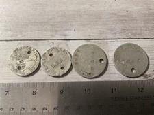 Original WWI US ARMY TWO PAIR DOG TAGS