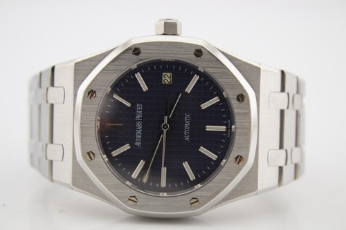 Audemars Piguet Royal Oak Blue Dial Stainless Steel 39mm Watch 15300ST