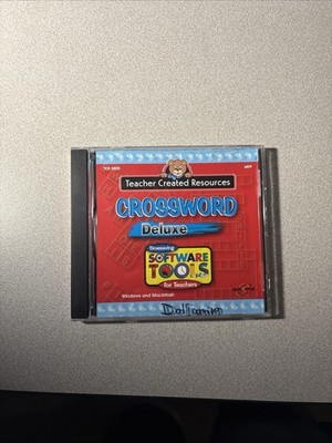Teacher Created Resources Deluxe (Used) Not Tested Software Tools For Teachers