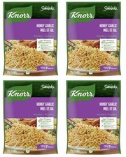 Knorr Sidekicks Azjatycki miód Makaron czosnkowy, 162g (4 opakowania)