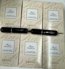 6-AVON RARE PEARLS SPRAY1.7 OZ. 50  ml Eau De Parfum Perfume FREE 2 TRAVEL SPRAY