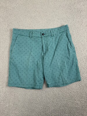 Lululemon Chino Shorts Mens 38 Teal Golf Beach Short