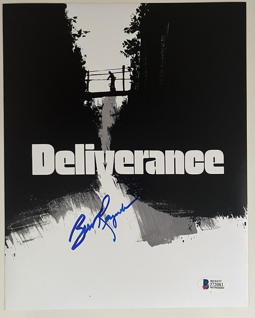 Burt Reynolds Autographed Signed DELIVERANCE 8X10 PHOTO BECKETT BAS 