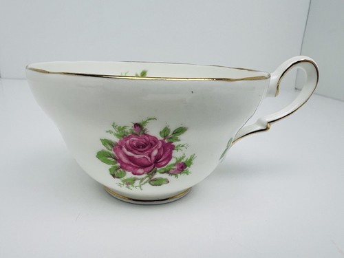 Tazza da tè e piattino Royal Prince Bone China Fondeville Rose England rose rosa - Foto 10 di 16