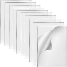 Clear Acrylic Plastic Sheet Panel Multiple Sizes Options Perspex Glass Sheets