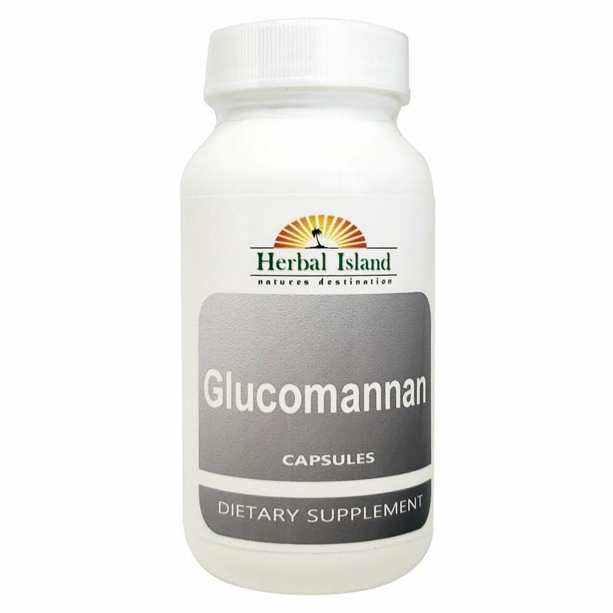 Glucomannan Capsules From Konjac Root - 180 Mauritius