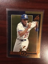 1998 PINNACLE ZENITH Z-GOLD FOIL #13 VLADIMIR GUERRERO PARALLEL BLANK SERIAL