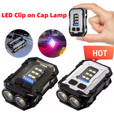 Mini COB Clip on Cap Lights Cap Flashlight Clip Ultra Bright Hat Flashlight