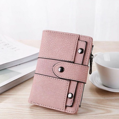 Womens Wallet Small Leather Clutch Credit Card Holder Coin Purse Handbag Pocket - Picture 3 of 17