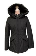 Peuterey Aubisque Dr01 Hooded Parka In Dark Grey Size 42 Eu 10 Uk