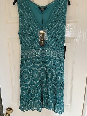 crochet 70s dress Talamea COLOR:Pink This Fall-like weather has there are signs of 7539