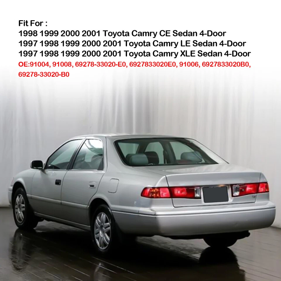 Manija de puerta interior conductor izquierdo 1997 1998 1999 lateral para Toyota Camry 2000 2001 PY Foto 4 de 4