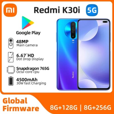xiaomi redmi k30i  5G 256GB Unlocked 6.67'' Android Global  Smartphone NEW Sealed
