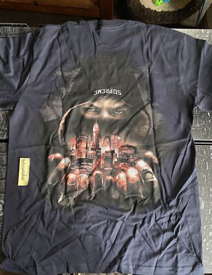 Tシャツ・カットソー Supreme Fighter T-Shirt Navy Supreme - Fighter Tee | Def Jam Fight for New York T-shirt