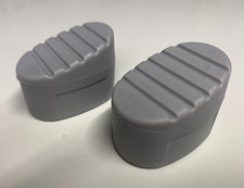 Bunk Ladder Feet Thule Type Grey Plastic Pair for Caravan Motorhome Camper BLB2P
