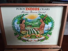 FABRICA DE TABACOS PUROS INDIOS 65 ANNIVERSAIRE CEDAR WOOD CIGAR BOX Beautiful G