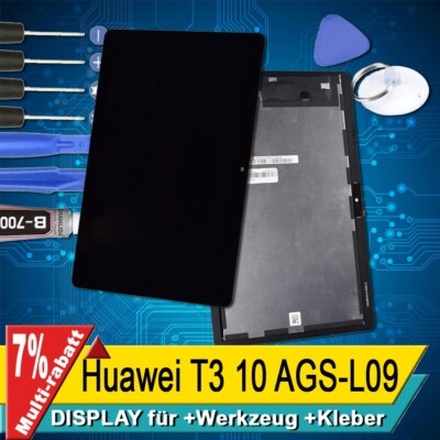 Display Für Huawei MediaPad T3 10 AGS-L09 W-09 Komplettes Bildschirm Lcd Touch +