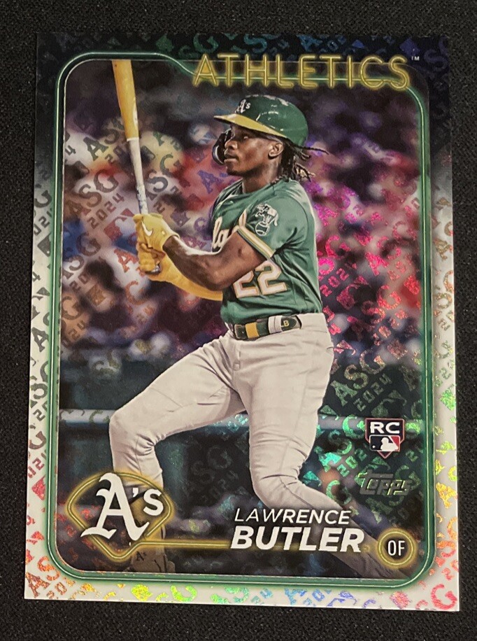 2024 Topps All Star Game ASG Foil Lawrence Butler RC #676 Oakland Athletics