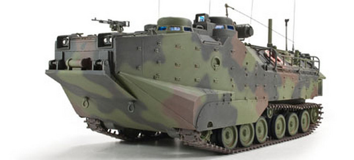 135 AAVC-7C1 Assault Amphibian Vehicle Command AFV Club 35S70 Plastic Model kit - Thumbnail 4