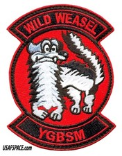 USAF 77th FIGHTER SQ -77 FS-F-16-WILD WEASEL-Shaw AFB, SC- ORIGINAL VEL PATCH