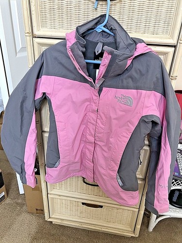 The North Face Hyvent Pink/Gray Jacket 