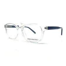 KP 9002 Crystal Blue Rectangular Kids Eyeglasses Frames 45[]16 125 mm
