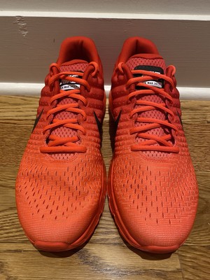 Nike Air Max 2017 Crimson Red Black 849559-602 Running Men\'s 9 Women 10.5 Nike Air Max 2017 Running Bright Crimson Black 849559-602  main image 3