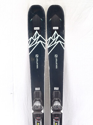 19-20 Salomon QST LUX 92 Used Wmns Skis w/Bindings 153cm #089798