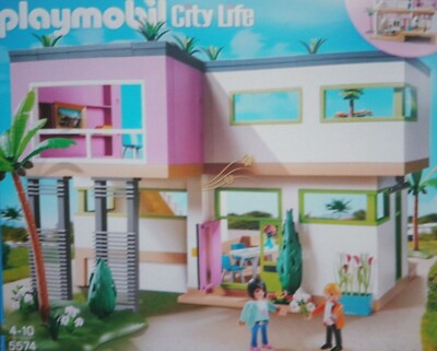 PLAYMOBIL Maison Moderne – Réf. 5574 – Occasion