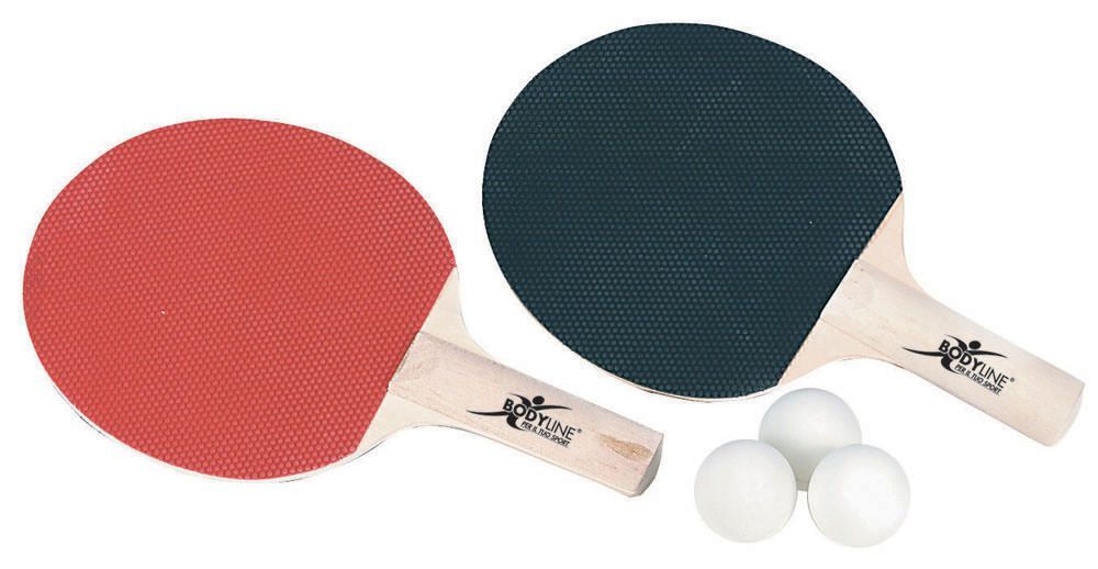 Acquarius set gioco ping pong racchette e palline