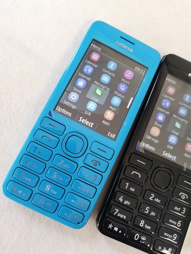 Original Nokia 206 Dual / single Sim 2G GSM Unlocked Nokia 2060 Celluar Phone - Afbeelding 24 van 35