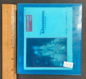 1990 CAPCOM NES DISNEY ADVENTURES IN MAGIC KINGDOM GAME CARTRIDGE W/ CASE! (NM)