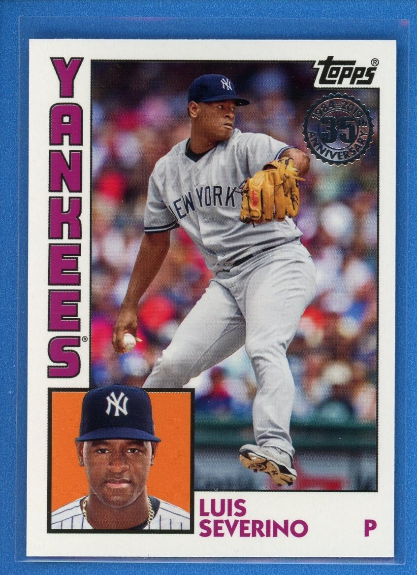 2019 Topps 1984 Topps 35th Anniversary Insert #T84-26 Luis Severino Yankees