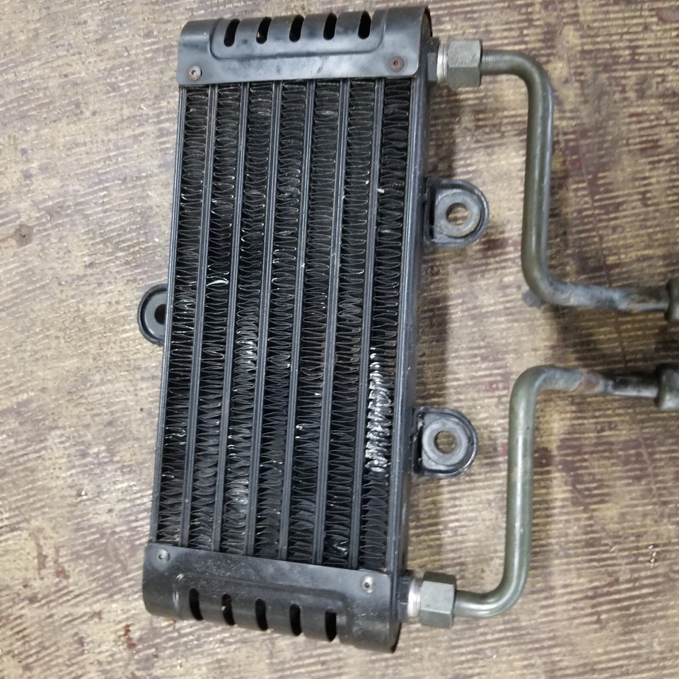 2000 - 2005 2001 年川崎 ZR7S ZR750 原始设备制造商油冷却液散热器带线 — 第 4/4 张图片