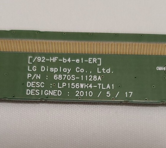 LG Display Board P/N 6870S 1128A For A Toshiba Satellite C655D