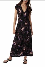 Woman's Dresses Free People Rosemary Printed Midi Large