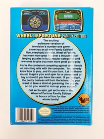 Wheel of Fortune Family Edition, In Box - NES Nintendo (1990) - Cleaned & Tested