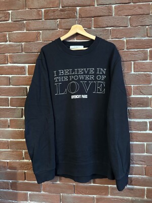 トップス GIVENCHY LOVE Givenchy Riccardo Tisci Power Of Love Black Sweatshirt XL | eBay