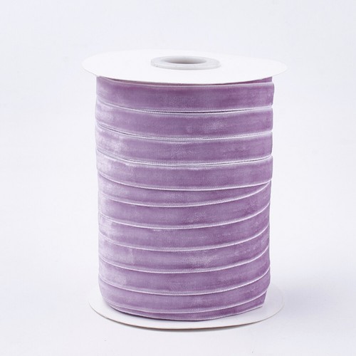 50 yardas/rollo cinta de terciopelo de una sola cara para diadema de gargantilla artesanal 3/8" (9,5 ~ 10 mm) - Imagen 51 de 111