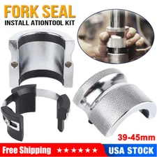 Motorcycle Adjustable Fork Oil Seal Driver Tool 39mm-45mm Fork Seal Tool Steel