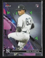 2021 Finest #4 Deivi Garcia RC New York Yankees