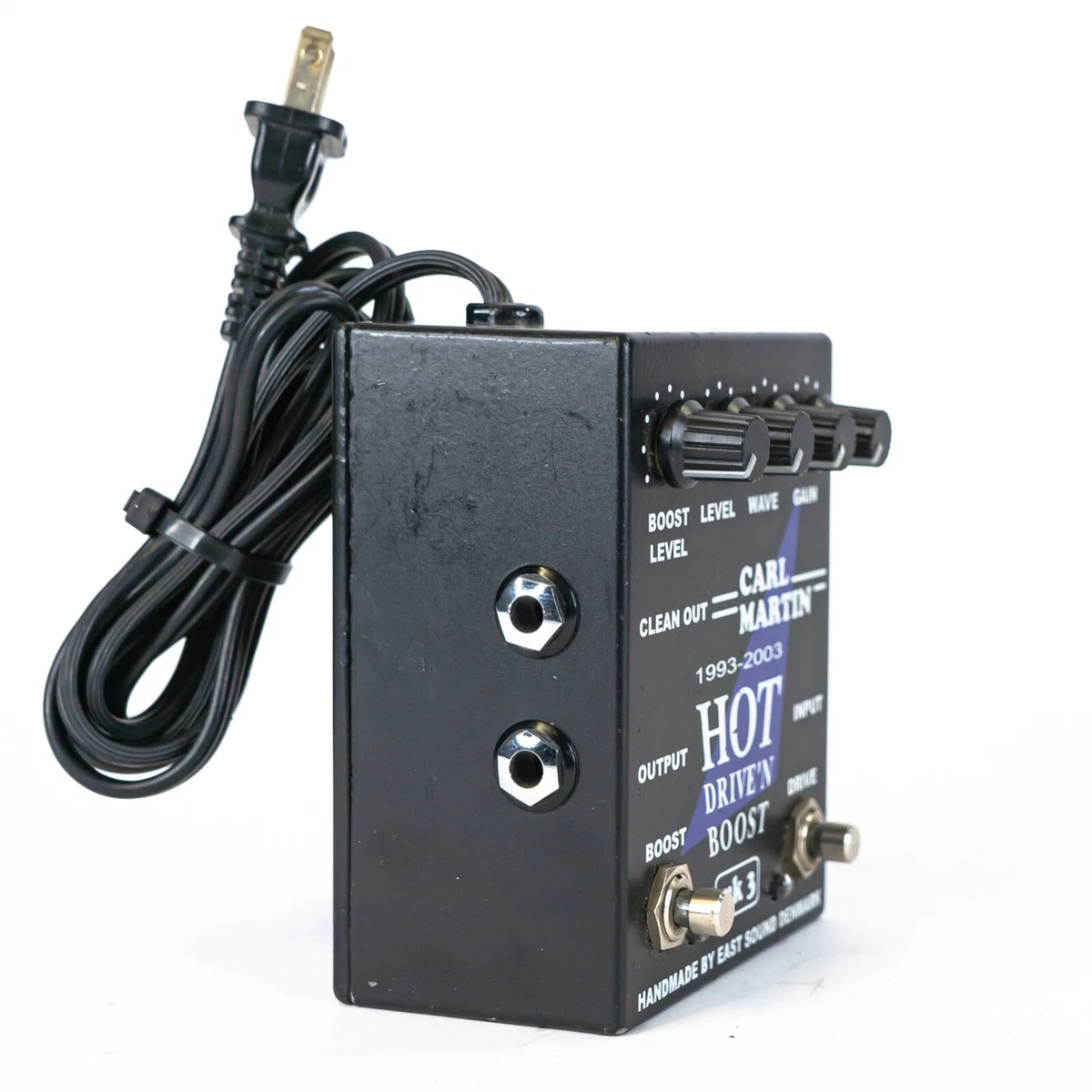 Carl Martin Hot Drive 'N Boost MK3 Overdrive / Distortion Guitar Effect Pedal
