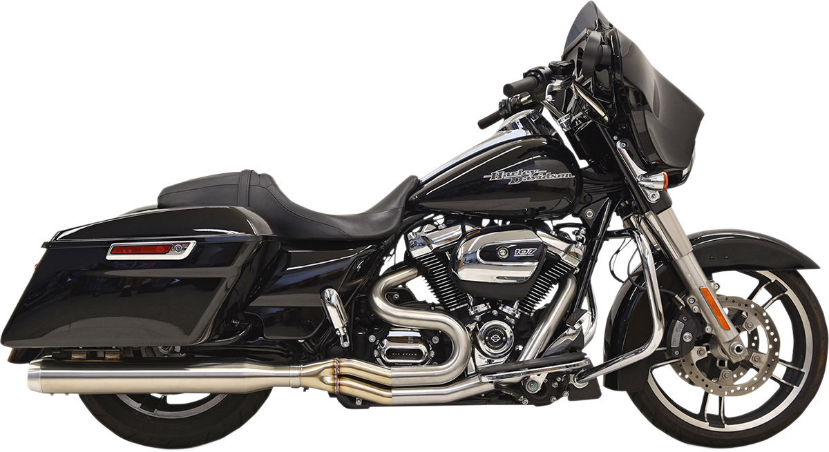 2017-2019 for Harley FLHTKL 2:1 Exhaust Stainless Steel