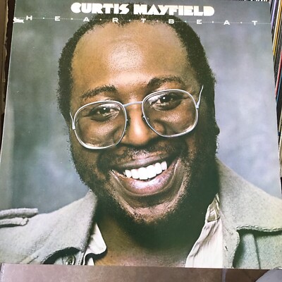 洋楽 CURTIS MAYFIELD / HEARTBEAT1979 US PROMO s-l400.jpg