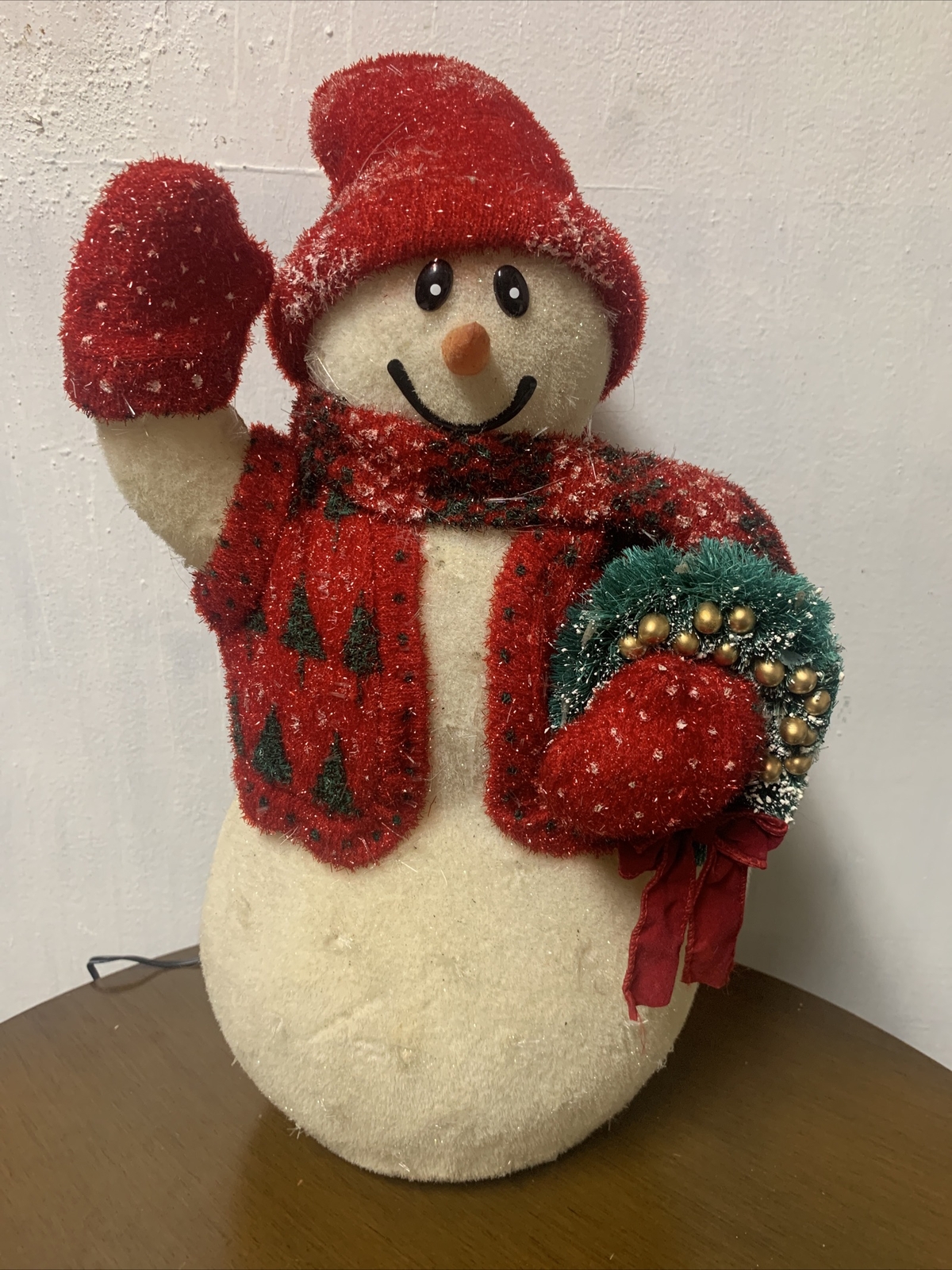 Avon Fiber Optic Snowman eBay
